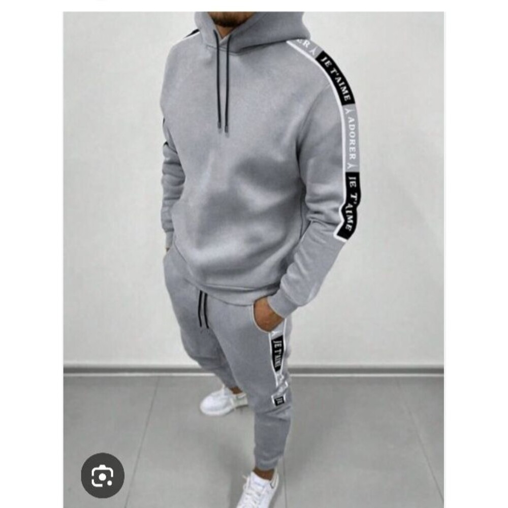 New without tags Manfinity Men’s Two-Piece Grey Set : Sweatshirt & Pants Size L